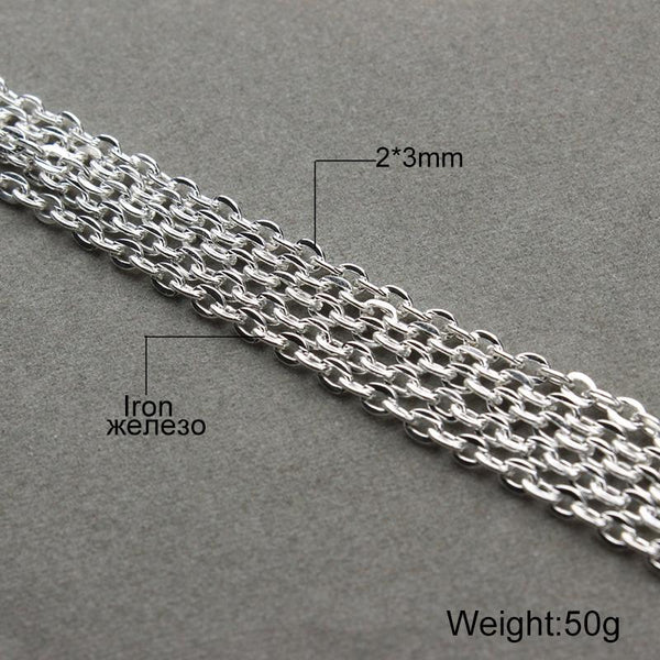 Plated DIY Necklace Chains