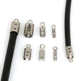 Stainless Steel Crimp End Caps Buckle