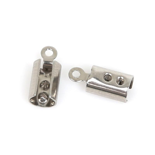 Stainless Steel Crimp End Caps Buckle