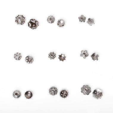 Vintage Filigree DIY Jewelry Caps