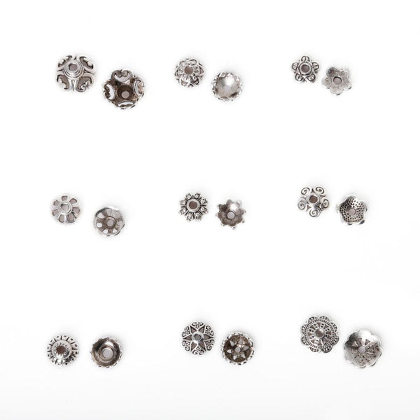 Vintage Filigree DIY Jewelry Caps