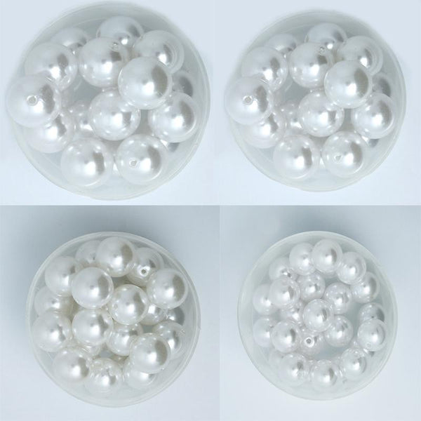 White Ivory Pearl Beads