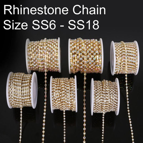 DIY Rhinestones Chain