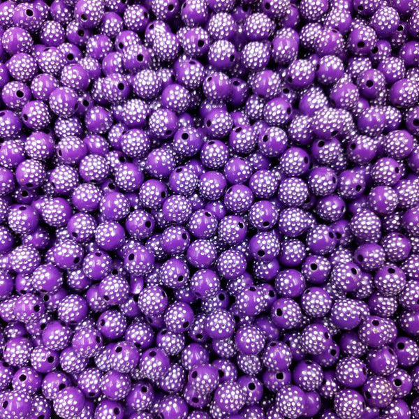 Shiny Round Loose Spacer Beads