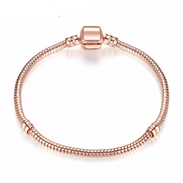 Charm Bracelet Snake Chain