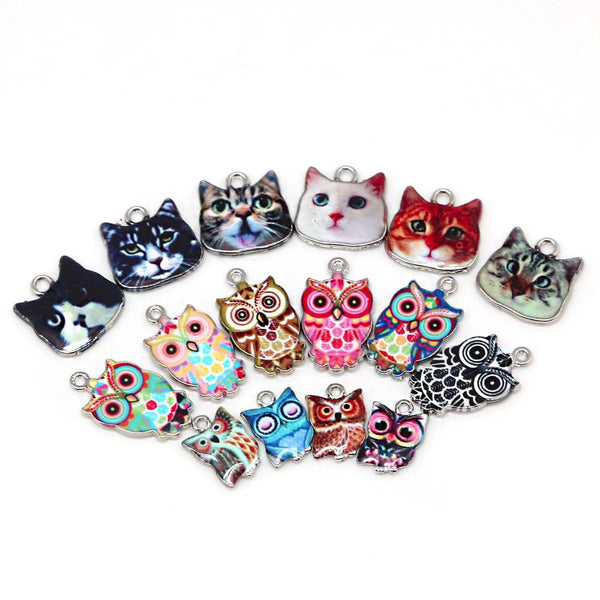 Animal Design Colorful Enamel Pendant