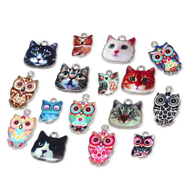 Animal Design Colorful Enamel Pendant