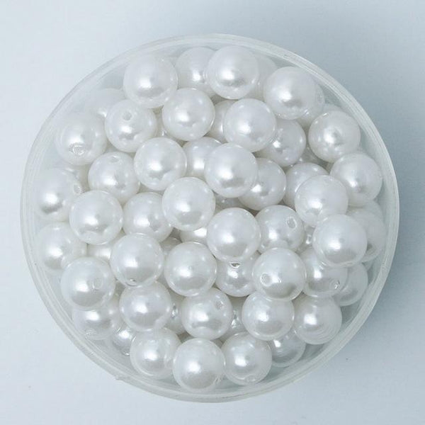 White Ivory Pearl Beads