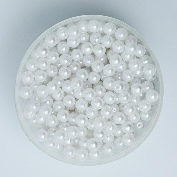 White Ivory Pearl Beads