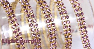 DIY Jewelry Crystal Golden Chain