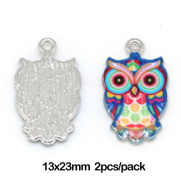 Animal Design Colorful Enamel Pendant