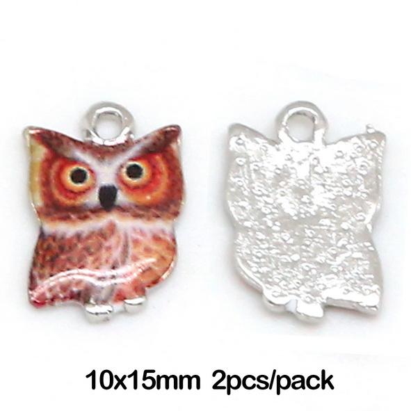 Animal Design Colorful Enamel Pendant