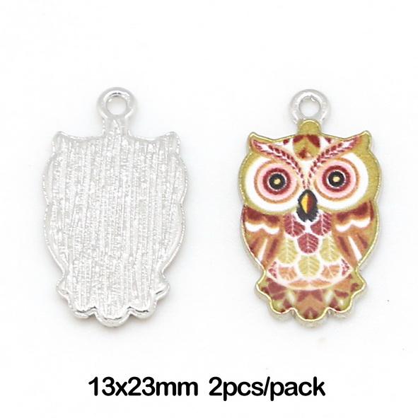 Animal Design Colorful Enamel Pendant