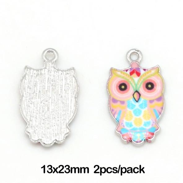 Animal Design Colorful Enamel Pendant