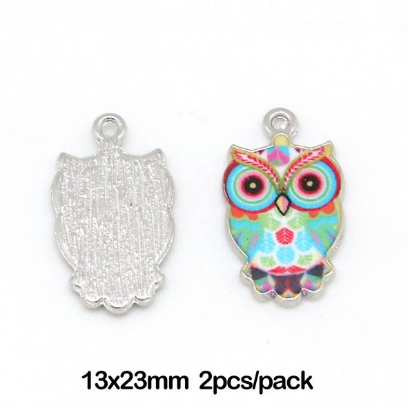 Animal Design Colorful Enamel Pendant