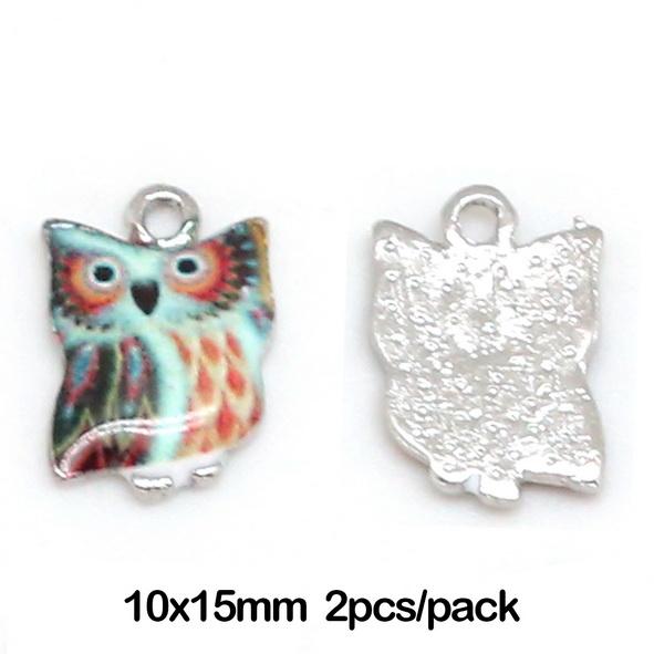 Animal Design Colorful Enamel Pendant
