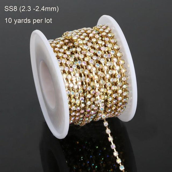 DIY Rhinestones Chain