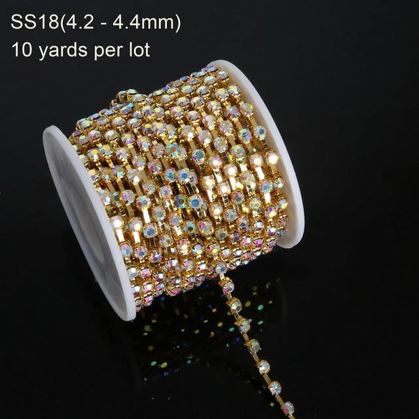 DIY Rhinestones Chain