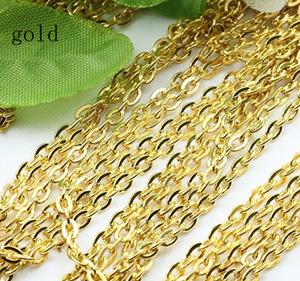 Plated DIY Necklace Chains