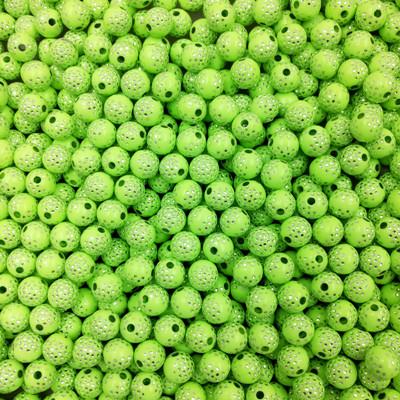 Shiny Round Loose Spacer Beads